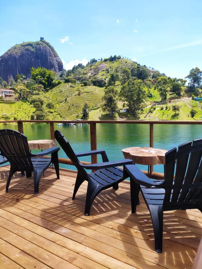 Ecolodge Bahia Del Penon Guatapé Esterno foto
