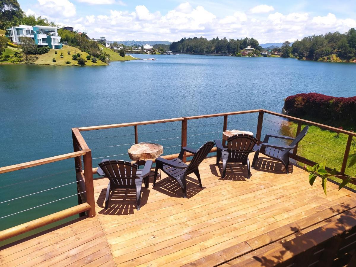 Ecolodge Bahia Del Penon Guatapé Esterno foto
